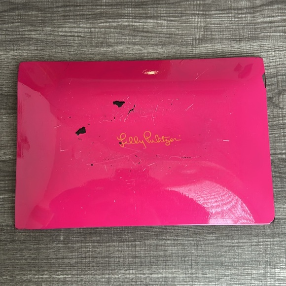 Lilly Pulitzer 12 x 8 First Impression Floral Trinket Tray Roses Jewelry Tray - Picture 7 of 17